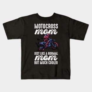 Motocross mom Kids T-Shirt